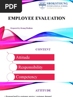 Employee evaluation