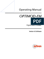 The OPTIMOD-FM 8600 Digital Audio Processor