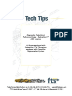 Diagnostic Code Quick Reference Guide - Caterpillar C7 & C9 Engines