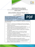 Guia de Actividades y Rubrica de Evaluacion - Unidad 2 - Fase 3 - Parámetros Zootécnicos, Instalaciones y Equipos, Nutrición y Alimentación PDF