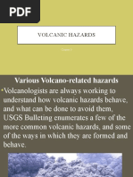 Volcanic hazards