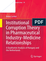 Anna Laskai - Institutional Corruption Theory in Pharmaceutical Industry-Medicine Relationships_ A Qualitative Analysis of Hungary and the Netherlands-Springer Internat
