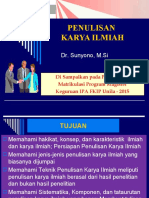 2 - Slide - Penulisan Karya Ilmiah - OK