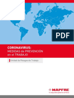 Coronavirus Prevencion en El Trabajo