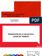 Promocion de La Salud en El Trabajo Covid 19 PDF