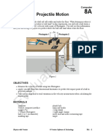 Projectile Motion Photogate