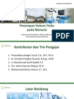 Penerapan Hukum Fisika Tubuh Manusia (File Terbaru)