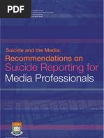 Download Suicide and the Media by Center for Media Freedom  Responsibility SN48394460 doc pdf