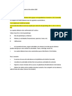 Acuerdo Reunión Docente Martes 6 de Octubre 2020