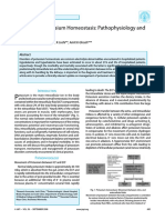Disorders of Potassium Homeostasis: Pathophysiology and Management