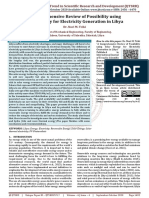 A Comprehensive Review of Possibility Using Solar Energy For Electricity Generation in Libya