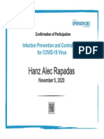 IPC COVID-19 participation confirmation