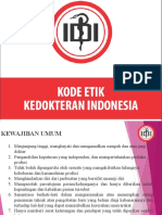 Kode Etik Kedokteran