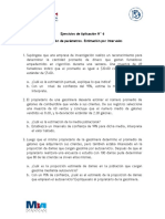 Estimación de parámetros de muestras sobre gastos en cigarrillos, ventas de gasolina, preferencias de clientes y apoyo político