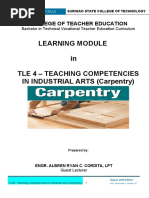 Carpentry Math Practice Test 1 | PDF | Area | Rectangle