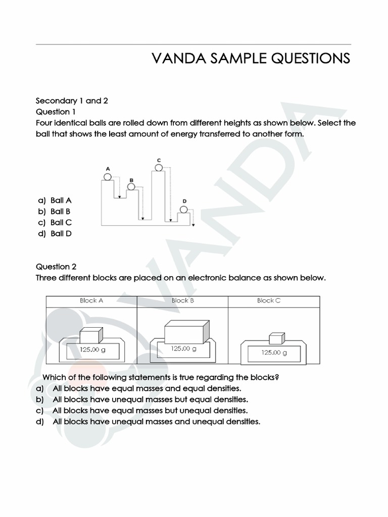 Vanda Science Secondary-1-And-2 | PDF