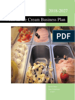 Ice Cream Business Plan.