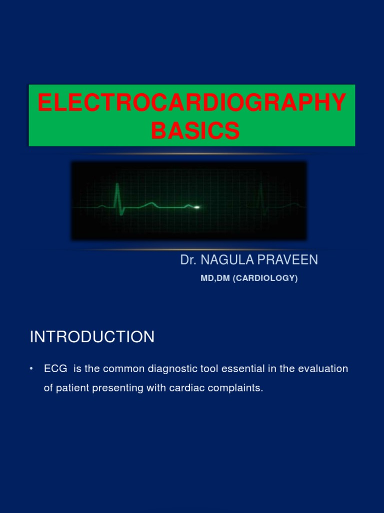 Atrial Depolarization and ECG Basics | PDF | Electrocardiography ...