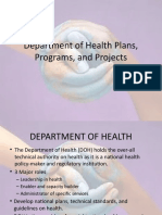 Department f Health Plans, Programs, Projects notes.pptx