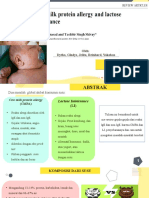 Jurnal Reading - Cow Milk Protein Allergy Dan Intoleransi Laktosa