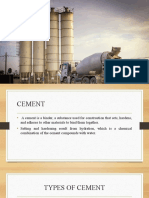 Cement: Presentation by Samrat Khatri 073BCE103