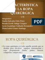 Característica de La Ropa Quirúrgica