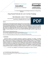 Deep Neural Networks For Low-Cost Eye Tracking PDF
