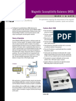Magnetic Susceptibility Balances (MSB) : Johnson Matthey