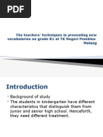 Download The techniques of presenting new vocabulary in grade by Lopebubu SN48395933 doc pdf