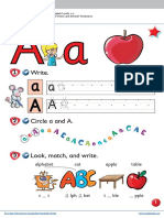 Write.: Apple Cat Alphabet