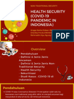 Non-Traditional Security - Kelompok 9 Covid 19 PDF