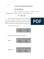 Potentiale Termodinamice