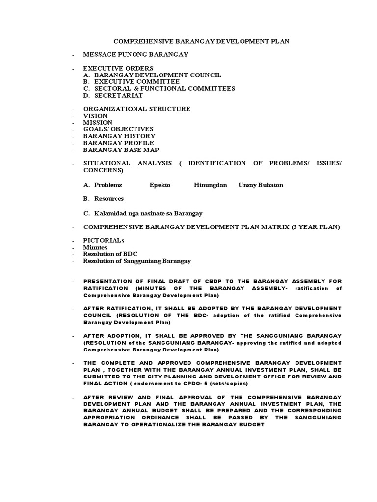 Comprehensive BDP | PDF
