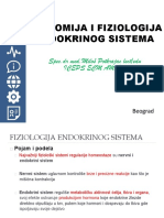 Anatomija I Fiziologija Endokrini Sistem Dr. Med. Miloš Potkrajac