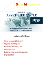 Sset AND Pace Anagement: Asset Life Cycle