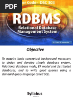 Introduction of DBMS