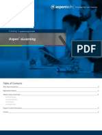 Aspen Elearning: Catalog