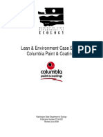 Lean & Environment Case Study: Columbia Paint & Coatings