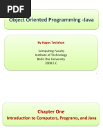 Chapter One Java