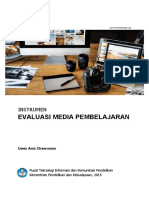 Instrumendan Pedoman Evaluasi Media Pembelajaran