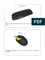 Basic Parts of Computer