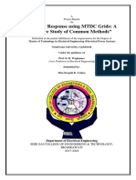 Frequency Response Using MTDC Grids: A Comparative Study of Common Methods