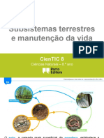 Subsistemas Terrestres E Manutenção Da Vida: Cientic 8