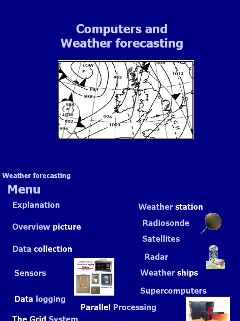 Computers and Weather Forecasting | PDF | Parallel Computing