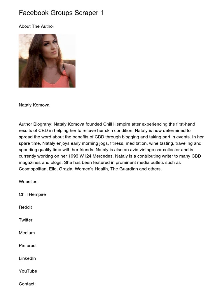 Facebook Groups Email Scraper Guide | PDF | Facebook | Search Engine ...