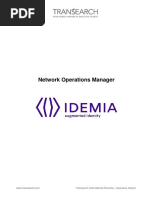 JD - Network Operations Manager I