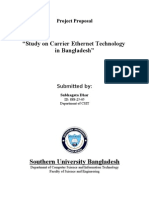 Study On Carrier Ethernet Technology in Bangladesh