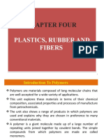 Chapter Four Plastics, Rubber and Fibers