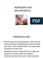 Pemeriksaan Fisik Pada Neonatus