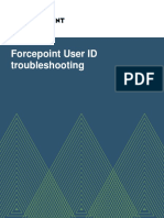 Forcepoint User ID Troubleshooting